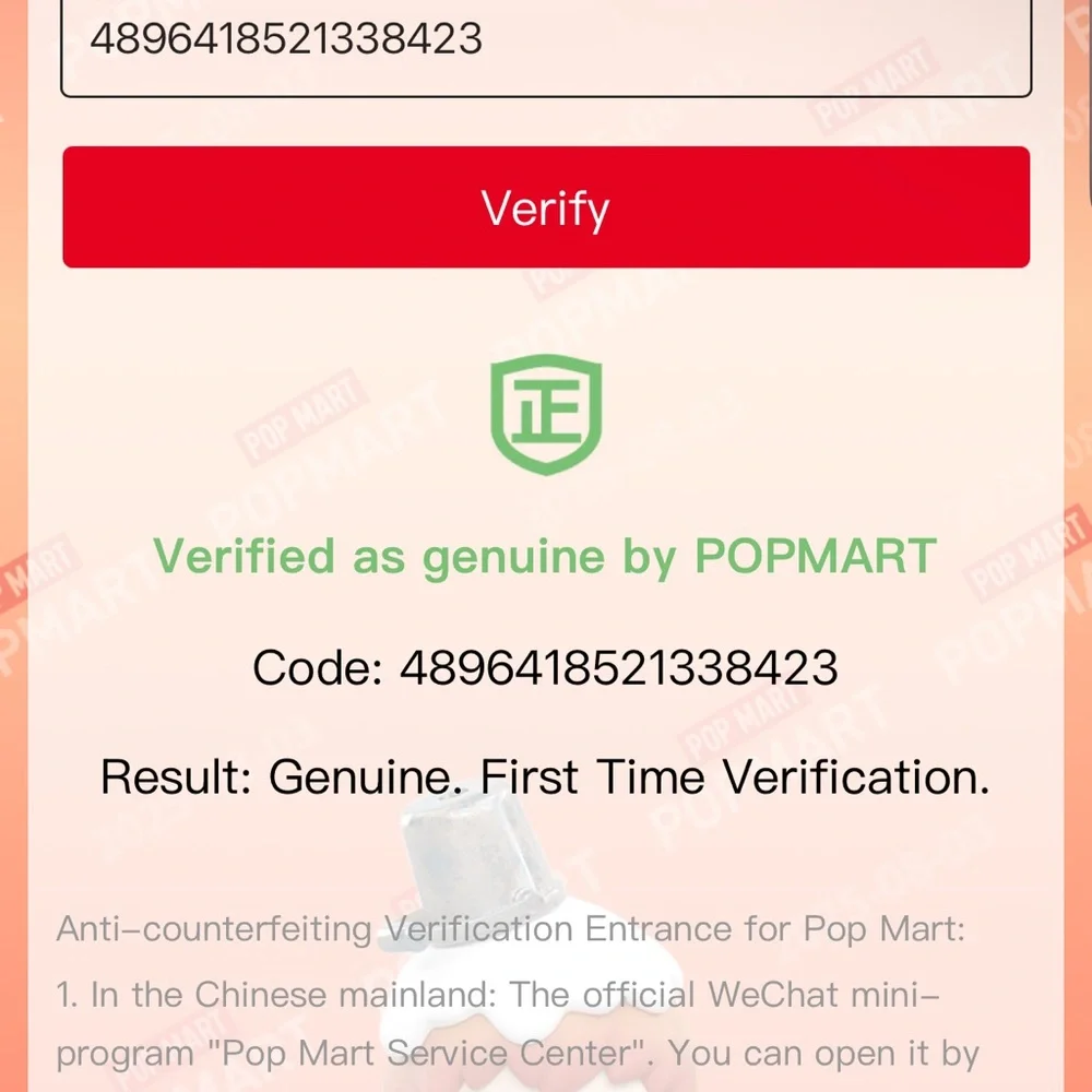 Pop Mart BIG INTO ENERGY- BIE SERENITY Labubu - Picture 4 of 4